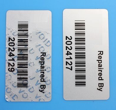 Void Polyester Labels